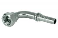 Фитинг JIC 90° 1/2" Резьба 3/4"