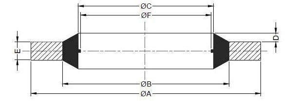 Кольцо резинометаллическое USIT (NBR) 1/4"