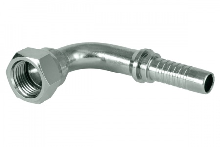 Фитинг JIC 90° 1/2" Резьба 7/8"